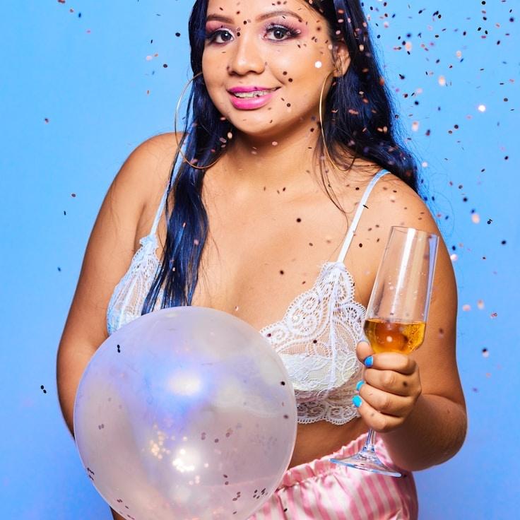 Portrait of Luna Grey, group coordinator and fusion cooking expert